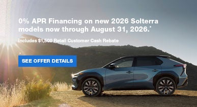 Solterra | Crown Subaru of Wheeling in Triadelphia WV