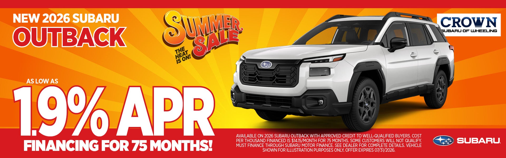 Summer Sale!